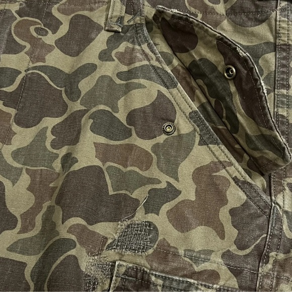 Polo Ralph Lauren Men Size 34 X 32 Voyager Multi Camo Pants Patch Work Utility - Picture 15 of 16